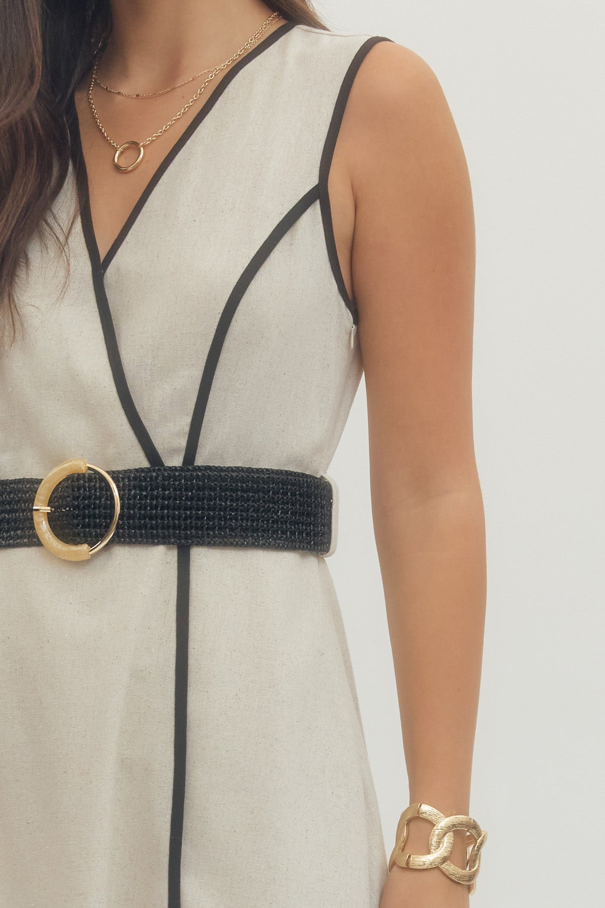 "Bentley" Belted Midi Dress