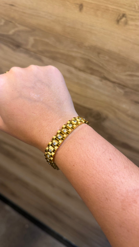 CHANSUTTPEARLS Watch Band Bracelets (gold & 2-tone avail)