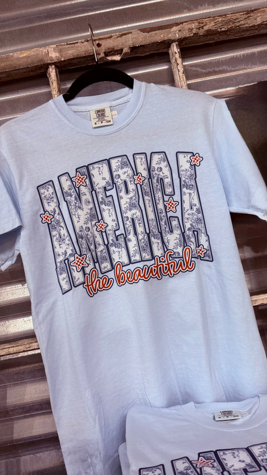America The Beautiful Tee