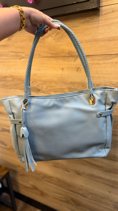 "Belle" Large Shoulder Purse (Multiple Colors)