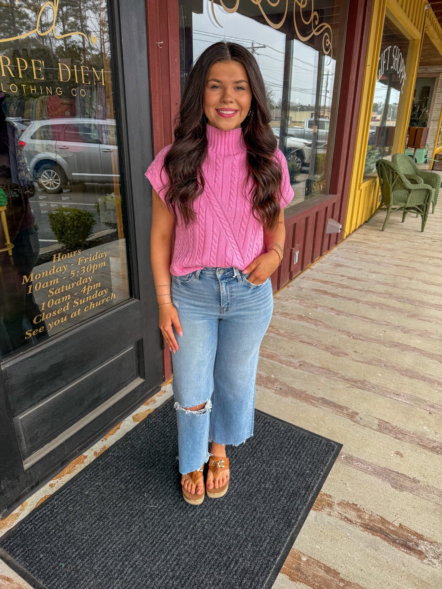 "Maye" Short Sleeve Top