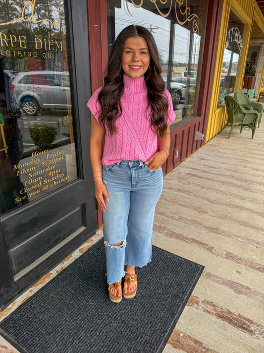 "Maye" Short Sleeve Top
