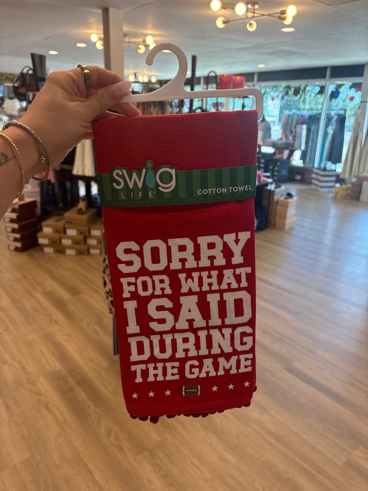 SWIG Tea Towel