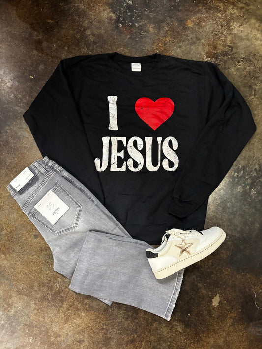 I Heart Jesus Sweatshirt