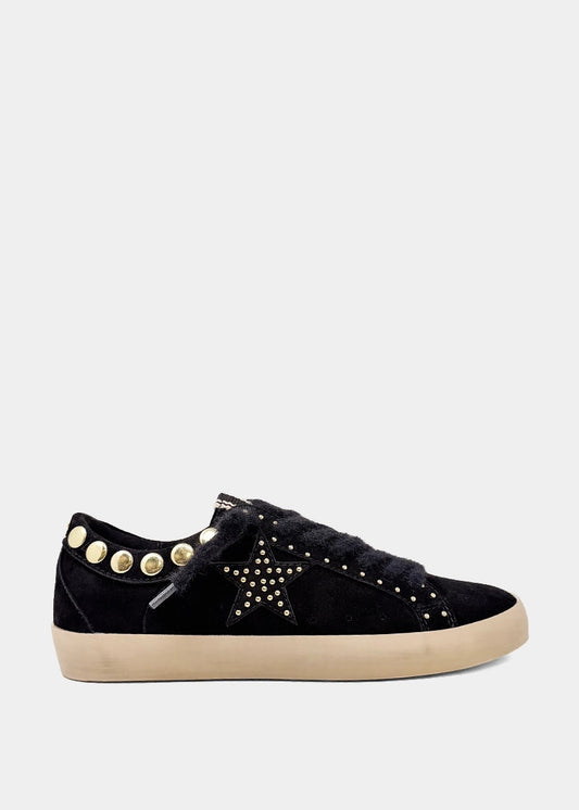 Shu Shop "Pandora" Suede Studded Sneakers (Multiple Colors)