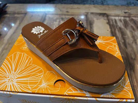 Yellow Box Platformed Sandals