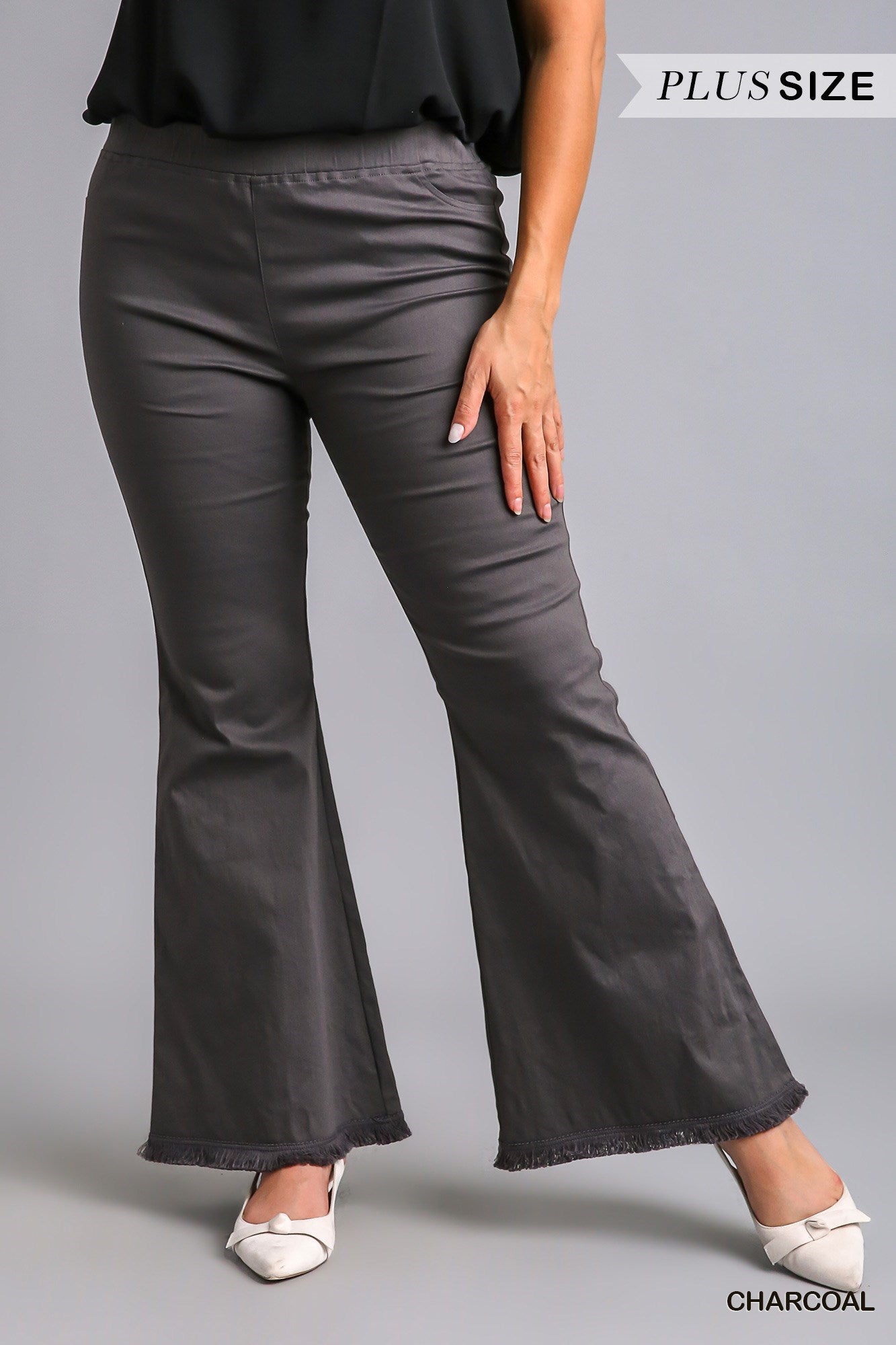 Flare Leg Curvy Pants