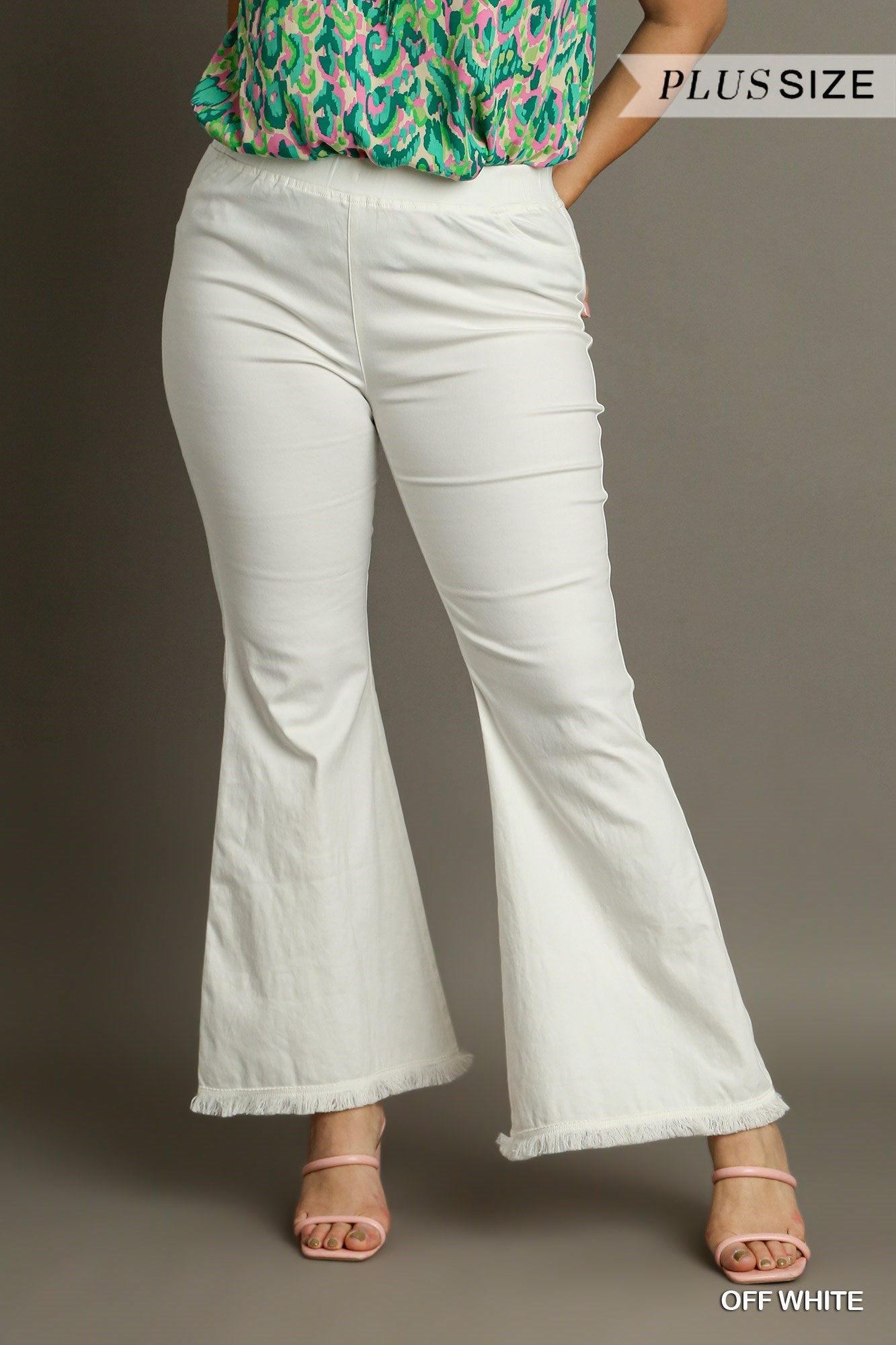 Flare Leg Curvy Pants