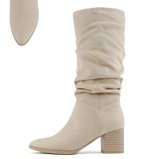 "Sabrina" Suede Boots