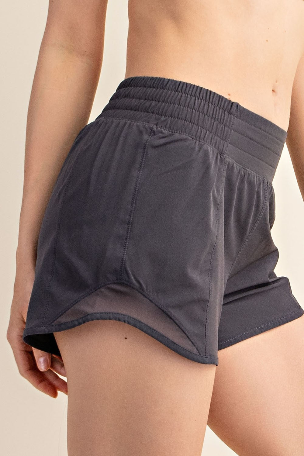 Rae Mode 3" Exercise Short with Mesh Side