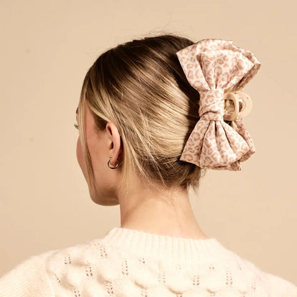 Darling Effect Satin Bow Claw Clip (Multiple Variants)
