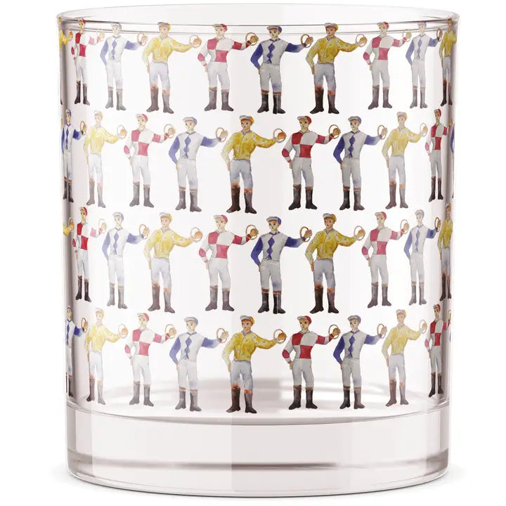 "Day at the Races" Bourbon Glasses
