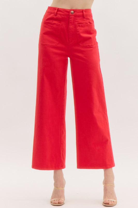 "Trini" Front Pocket Jeans (multiple colors)