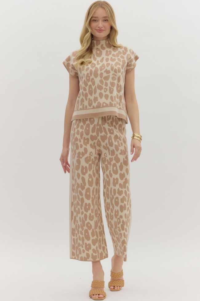 "Jackie O" Leopard Sweater Set (multiple colors)