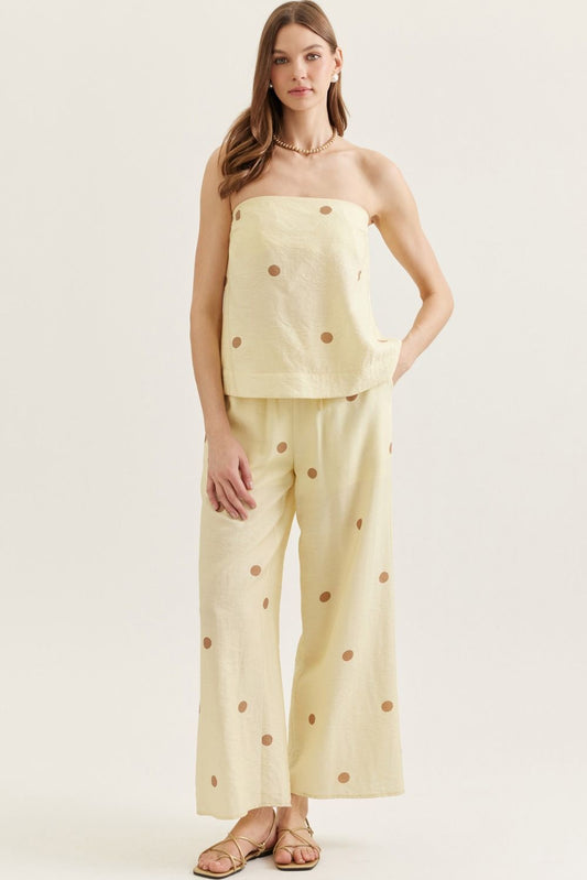 "Daisy" Polka Dot Set
