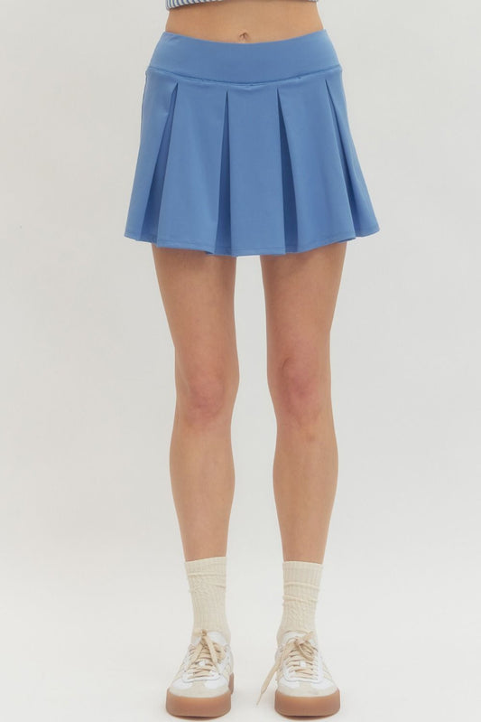 "In Shape" Pleated Athletic Skort