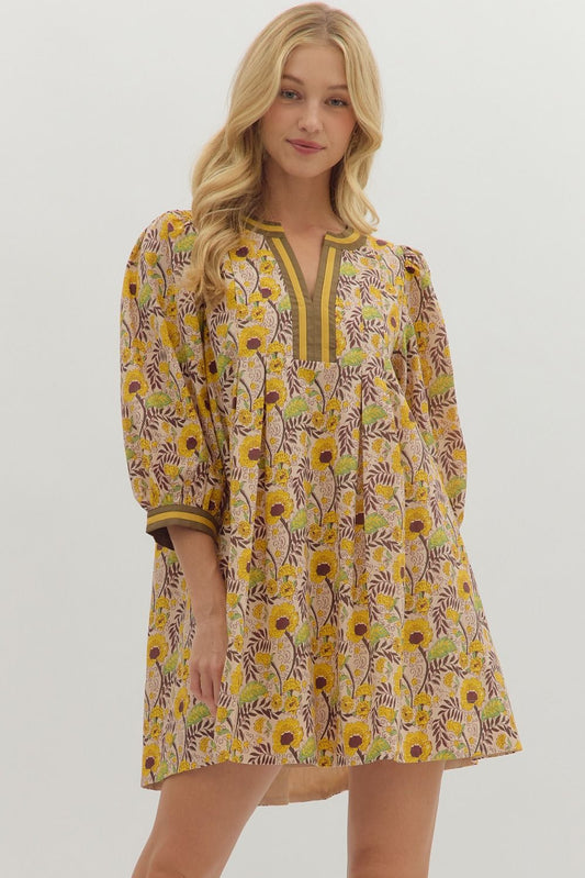 "Sunni" floral dress