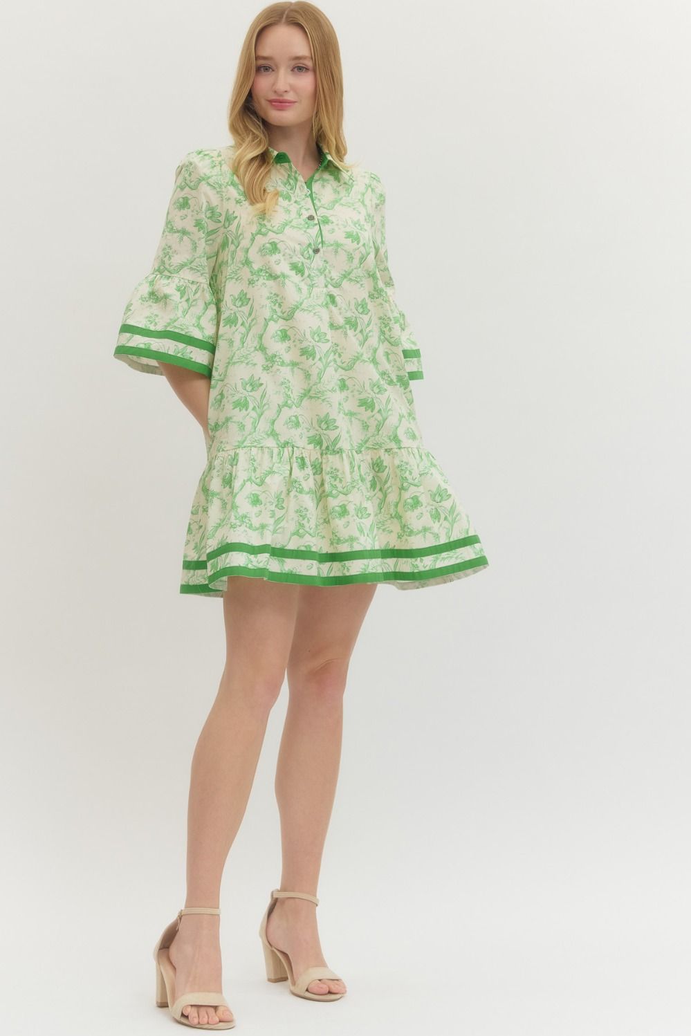 "Morgan" Floral Mini Dress