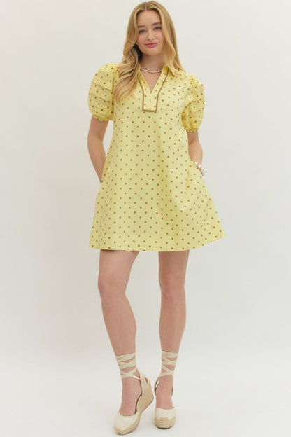 "Rubi" Polka Dot Mini Dress
