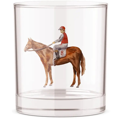 "Day at the Races" Bourbon Glasses