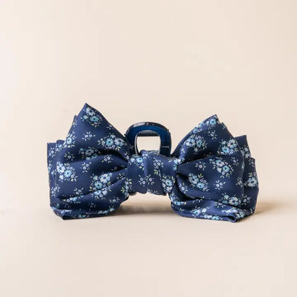 Darling Effect Satin Bow Claw Clip (Multiple Variants)