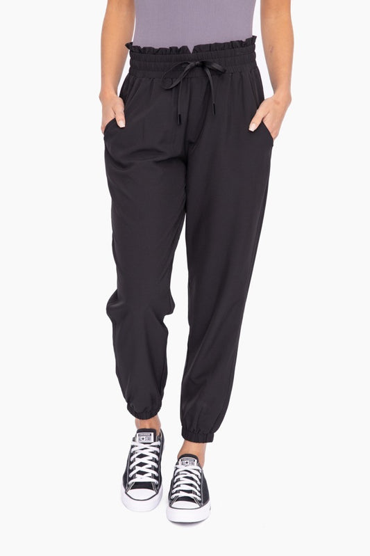 Mono B Cuffed Essential Highwaist Joggers