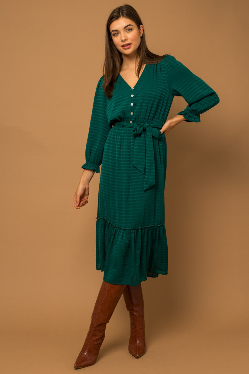 Gilli "Just the right shade" Green Dress