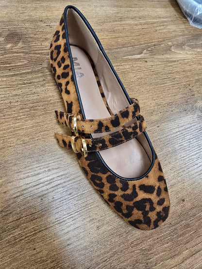 MIA Leopard Ballet Flat