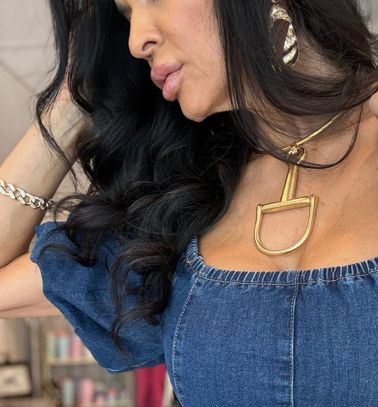 Yochi Large Bit Necklace
