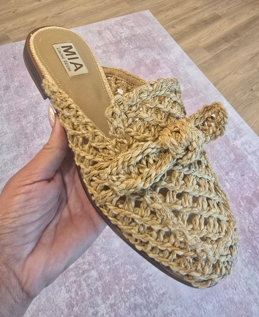 MIA Layce Woven Mule (Limited Edition)